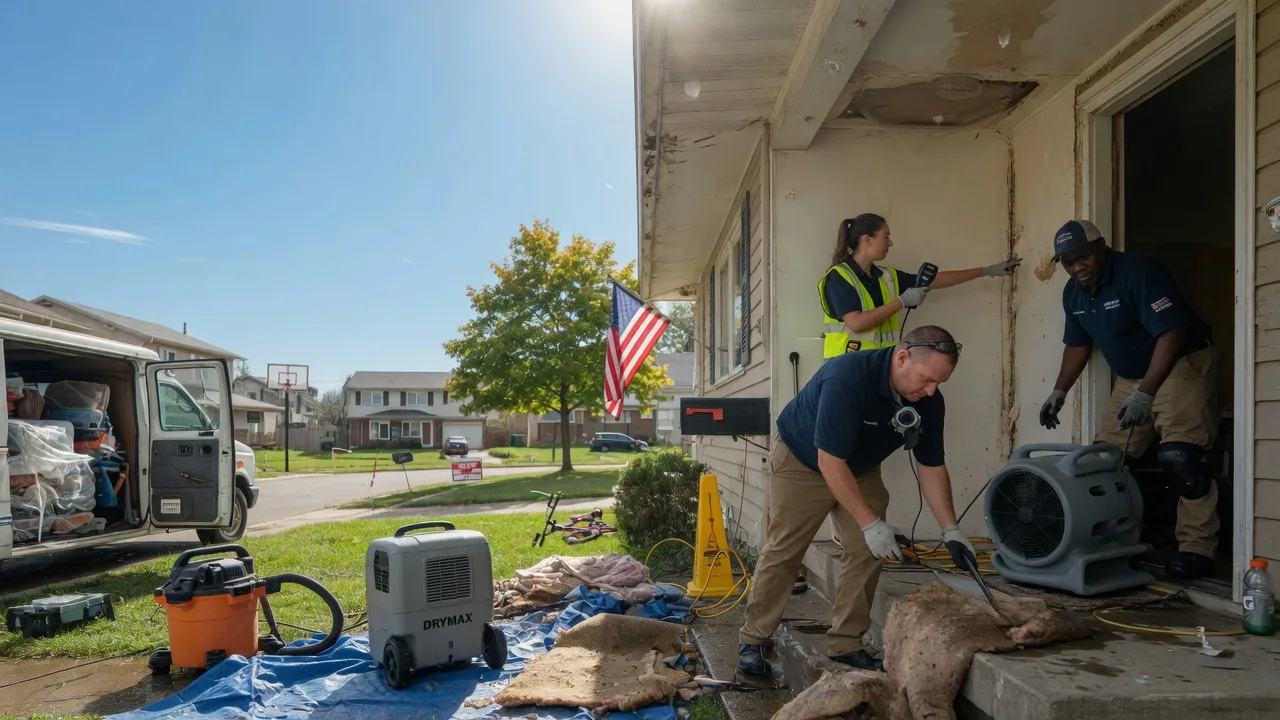 Water Damage Restoration in Louisburg, KS near me